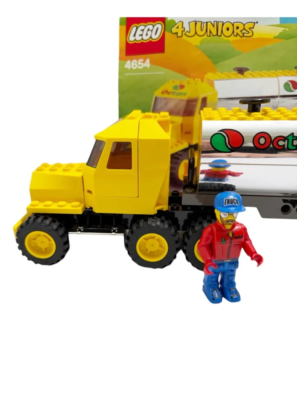 LEGO | Vintage 4 Juniors Octan Tanker Truck Complete Set 4654 LEGO City Rare